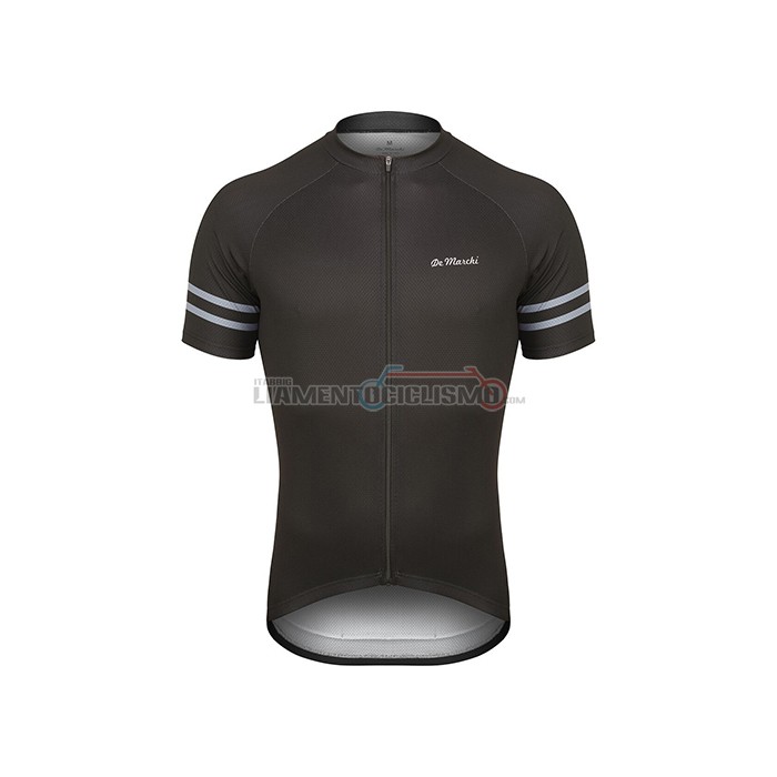 Abbigliamento Ciclismo De Marchi Manica Corta 2021 Nero